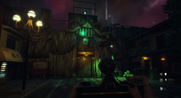 Taking a photo of an unsettling scene